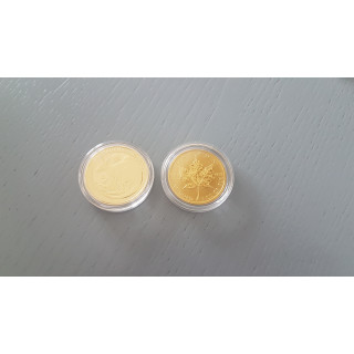 Kanadyjski Liść Klonowy, Kangur - monety 1oz