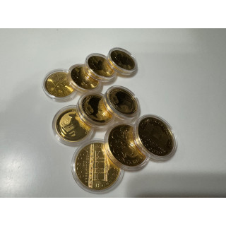 1 oz monety bulionowe (Kangur, Liść, Filharmonik) 10 sztuk