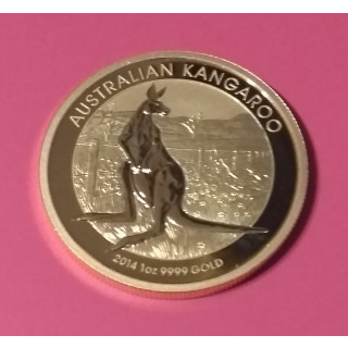 Australian Kangaroo 2014; 1 oz; próba 999,9; stan idealny