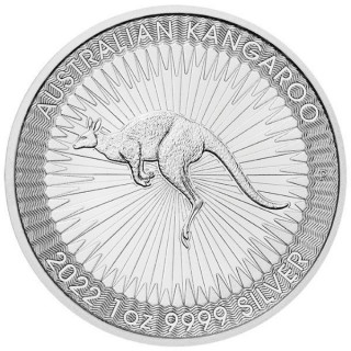 Srebrny Australijski Kangur– 4x250 oz srebra 2022 -faktura Tavex