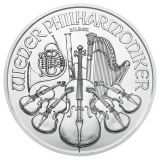 Wiedeński Filharmonik 2022 1oz Ag - NOWE MONETY - tuby/masterbox