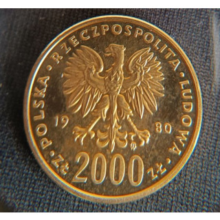 Polska 2000zł 1980, Lake Placid