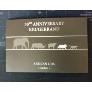 Sztabkomoneta KRUGERRAND 1oz w sztabce plater silver 3oz 2017