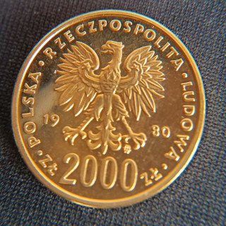 Polska 2000zł 1980, Lake Placid
