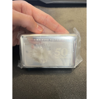 Sztabko Moneta Niue: Silver Note Coinbar 1000 gramów Srebra 2023