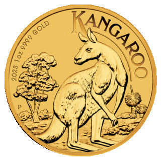 Monety złote Australijski Kangur 1oz 2023