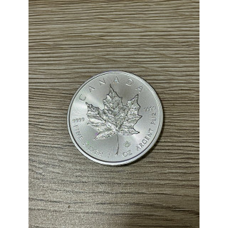 Moneta srebrna Kanadyjski Liść Klonu 2019, 100szt. IDEAŁ