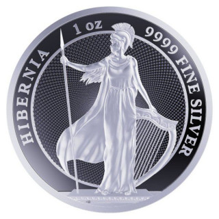 HIBERNIA rok 2022 -do 100 uncji, min. 25 uncji, próba 9999