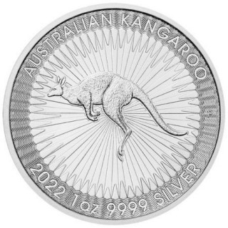 Srebrne monety australijski kangur