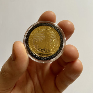 Złota moneta Britannia 2022