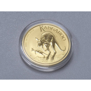 Australijski Kangur - Złota Moneta 1 OZ , kapsel, Ilość.: 1 +
