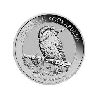 Kookaburra 1/10 uncji platyny 2021 - 500szt