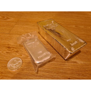 Umicore sztabka srebra 5kg, LBMA, próba 999, rarytas