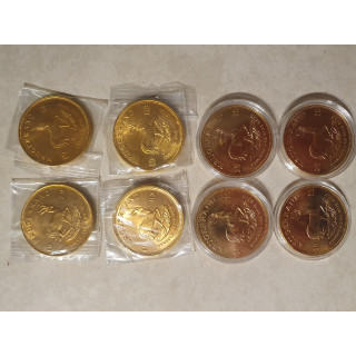 monety złote Krugerrand 1oz 8 szt