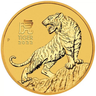 Lunar III Rok Tygrysa 1/10 uncja Złota 2022