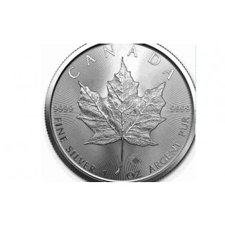 Kanadyjski liść klonowy 2022,  1 oz, srebro, 100 szt kupię