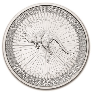 Australijski Kangur 1oz srebro 100 szt