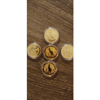 Złota moneta 1oz australijski kangur