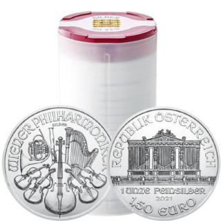 Wiedeńscy Filharmonicy srebro 20 oz tuba mennicza
