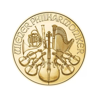 Wiedeński Filharmonik 1 uncja złota 2023 x 10