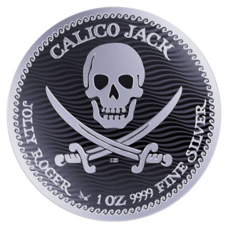 Niue: Calico Jack 1 uncja Srebra 2022