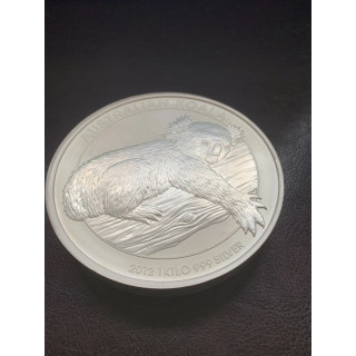 Moneta srebrna KOALA 2012 1 kilogram