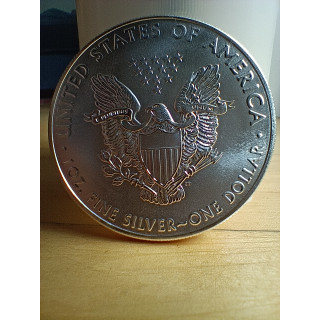 Srebne monety Amerykański orzeł 2017 typ 1 (zakup min 20 sztuk)