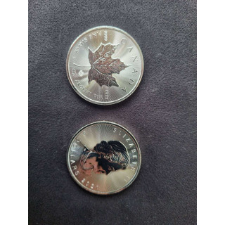 Liść Klonowy 1 oz Ag 999 – 45 sztuk