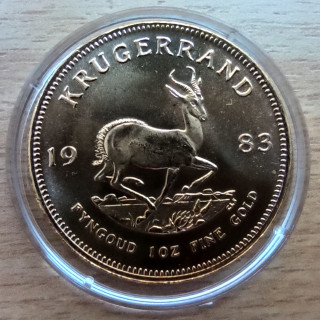 Krugerrand 1983 - 1 uncja - złota moneta bulionowa