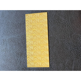 30 sztabek złotych 1g z Combibar VALCAMBI