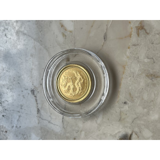 Moneta złota 1/10 oz Samoa Rok Smoka 2024