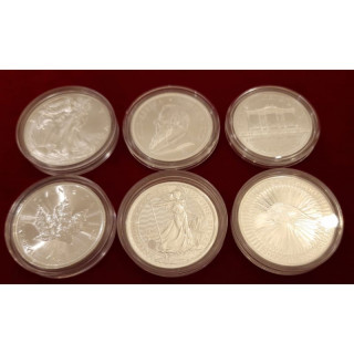 KANON: Orzeł, Liśc, Britannia, Filharmonik, Kangur, Krugerrand