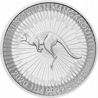Srebrne monety Australijski Kangur Masterbox 250szt.