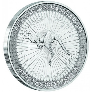 Australijski Kangur 1oz Ag - monety w tubach z masterboxa