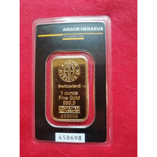 1 oz sztabka złota