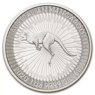 Srebrny Australijski Kangur - 2 x 25