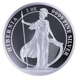 Hibernia 2022 srebrna moneta Tokelau 1oz