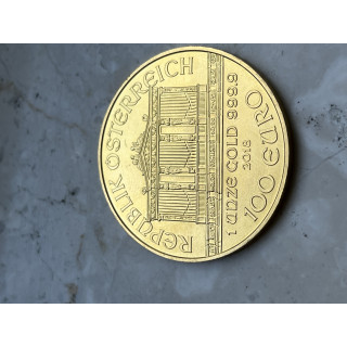 Moneta złota Wiedeński Filharmonik 20218