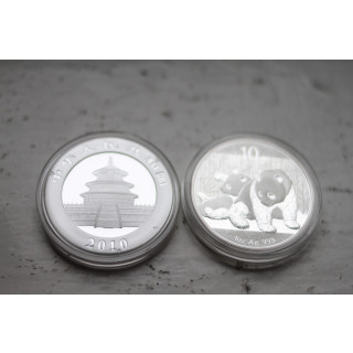 Chińska Panda rok 2010 sztuk 5