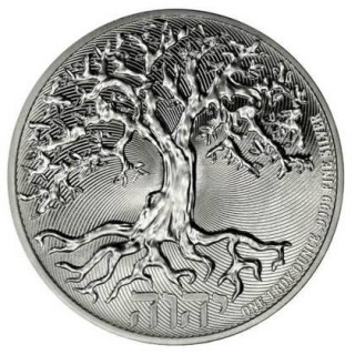 Drzewo życia - 1 oz srebrna moneta 2021