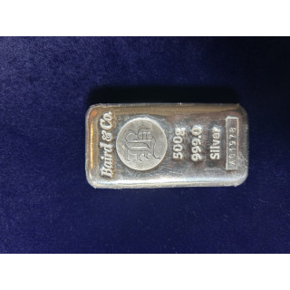 Srebrna Sztabka 500g (999.0)