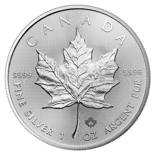 Srebrna moneta. Liść klonowy 1oz. 25szt.