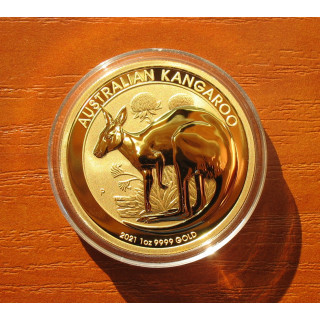 Moneta złota Kangur australijski 1 oz Stan menniczy
