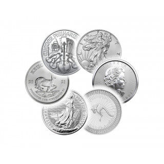 Kupię srebrne monety 1 oz (Klasyczna 5-tka). Łódzkie