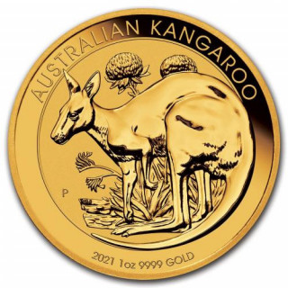 Złoty Australijski Kangur 2021  1 oz Au